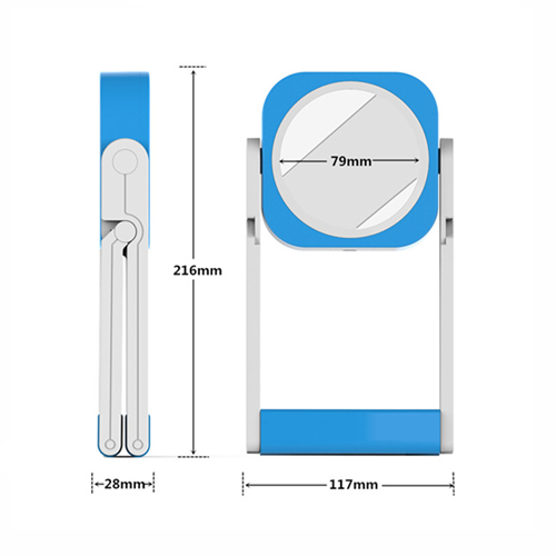 Desk Lamp with Mirror HK-1668